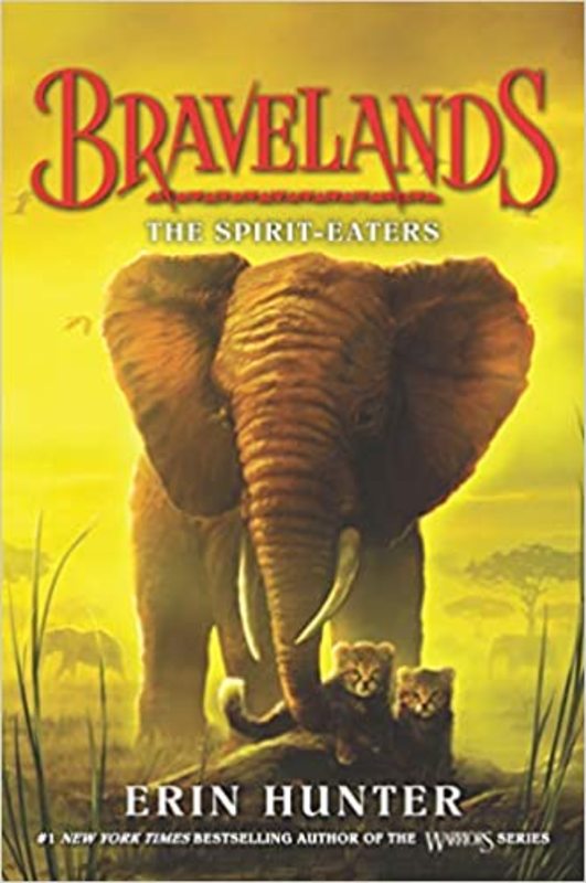 Book cover for "The Spirit-Eaters" by Erin Hunter