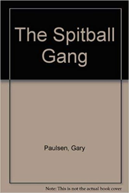 Book cover for "The Spitball Gang" by Gary Paulsen