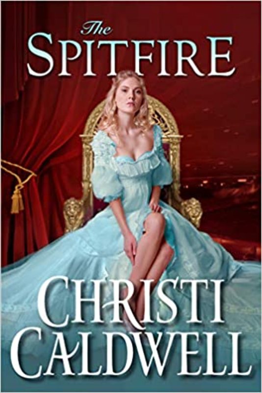 Book cover for "The Spitfire" by Christi Caldwell