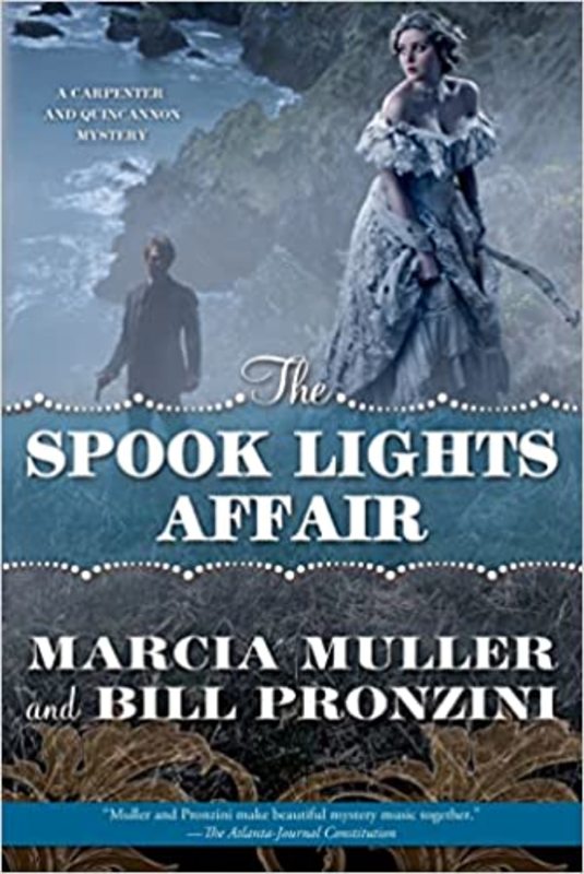 Book cover for "The Spook Lights Affair" by Bill Pronzini