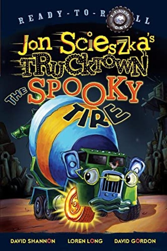 Book cover for "The Spooky Tire" by Jon Scieszka
