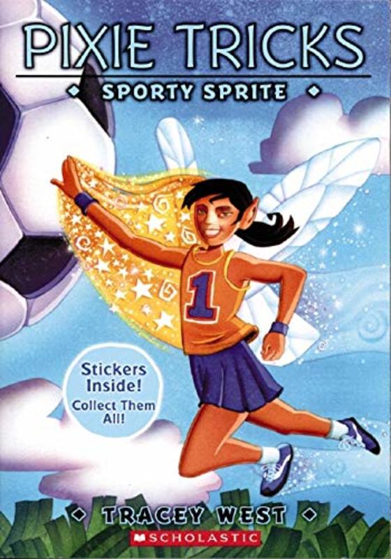 Book cover for "The Sporty Sprite" by Tracey West