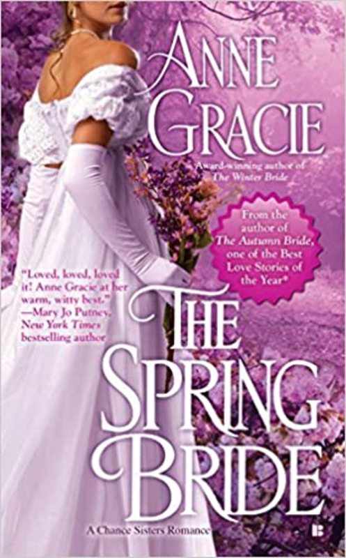 Book cover for "The Spring Bride" by Anne Gracie