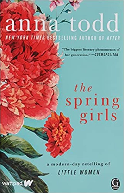 Book cover for "The Spring Girls" by Anna Todd