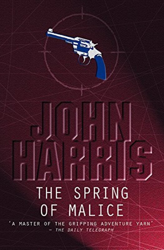 Book cover for "The Spring Of Malice" by Mark Hebden