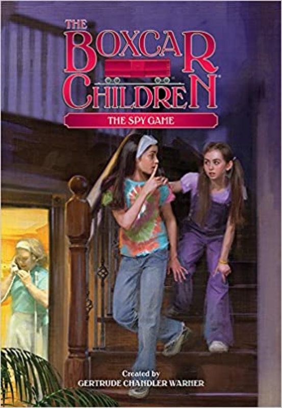 Book cover for "The Spy Game" by Gertrude Chandler Warner
