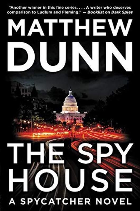 Book cover for "The Spy House" by Matthew Dunn