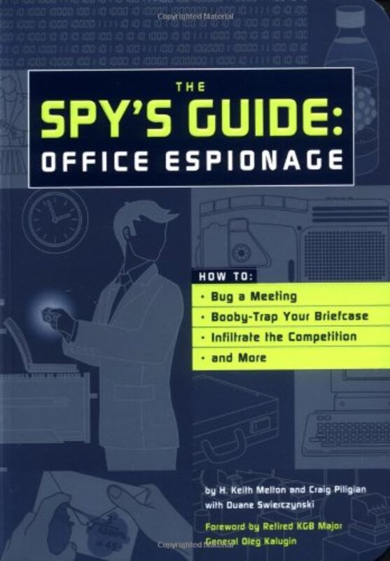 Book cover for "The Spy's Guide" by Duane Swierczynski