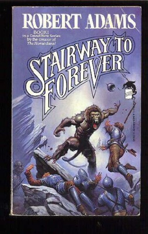 Book cover for "The Stairway to Forever" by Robert Adams