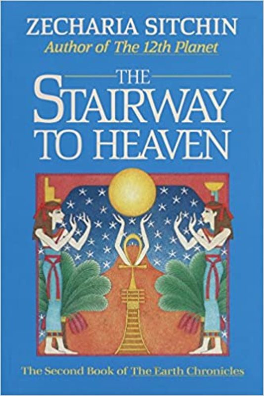 Book cover for "The Stairway to Heaven" by Zecharia Sitchin