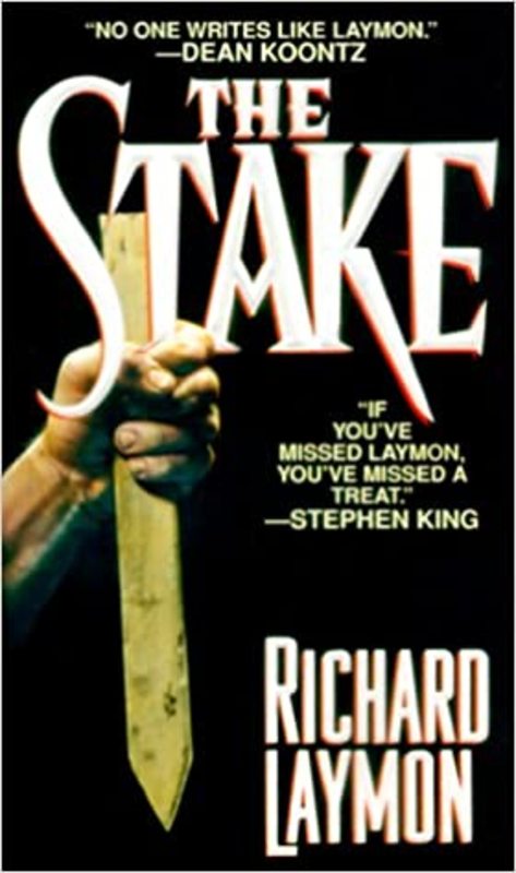 Book cover for "The Stake" by Richard Laymon