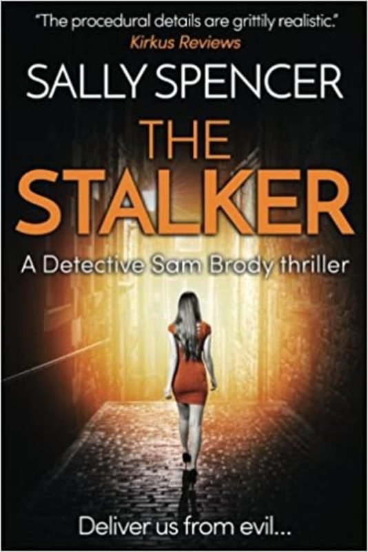 Book cover for "The Stalker" by Sally Spencer