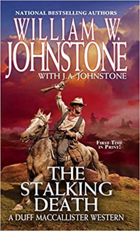 Book cover for "The Stalking Death" by J A Johnstone