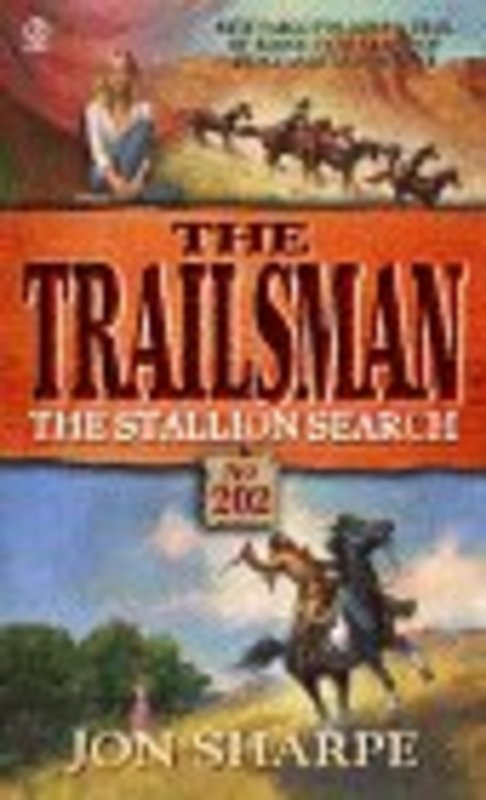 Book cover for "The Stallion Search" by Jon Sharpe