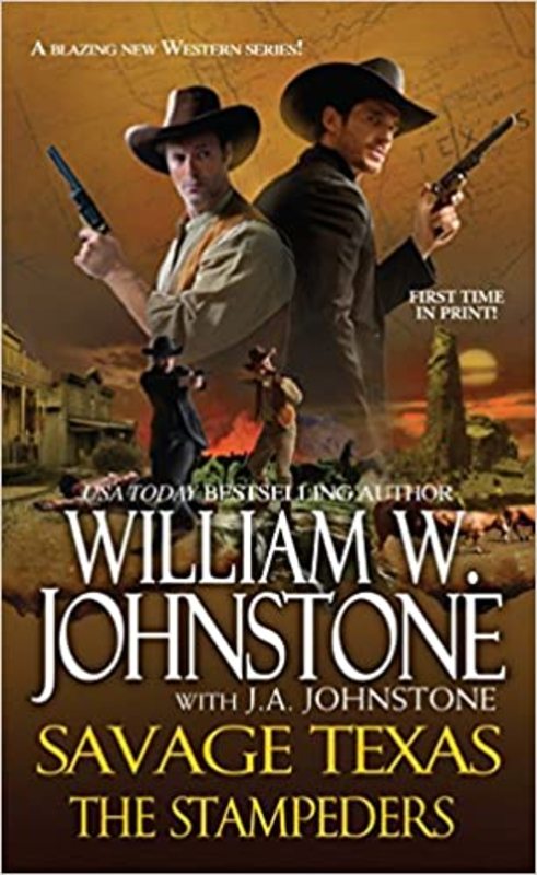 Book cover for "The Stampeders" by J A Johnstone
