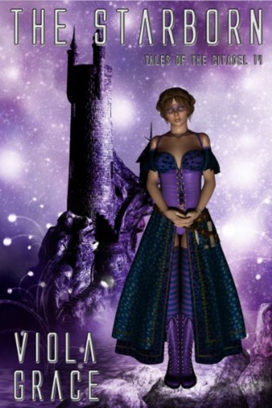 Book cover for "The Starborn" by Viola Grace