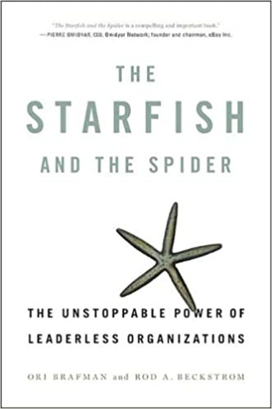 Book cover for "The Starfish and the Spider" by Ori Brafman
