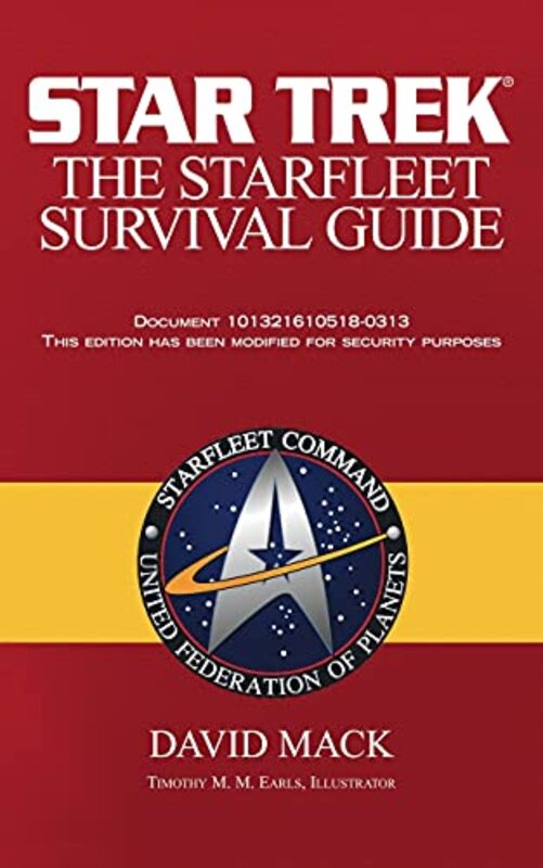 Book cover for "The Starfleet Survival Guide" by David Mack