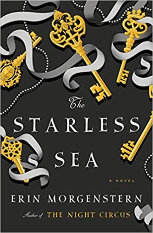 Book cover for "The Starless Sea" by Erin Morgenstern
