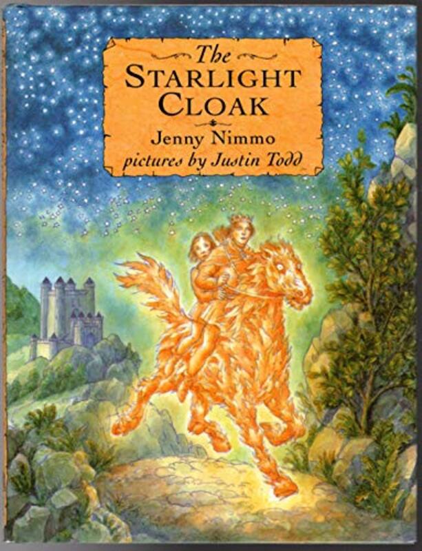 Book cover for "The Starlight Cloak" by Jenny Nimmo