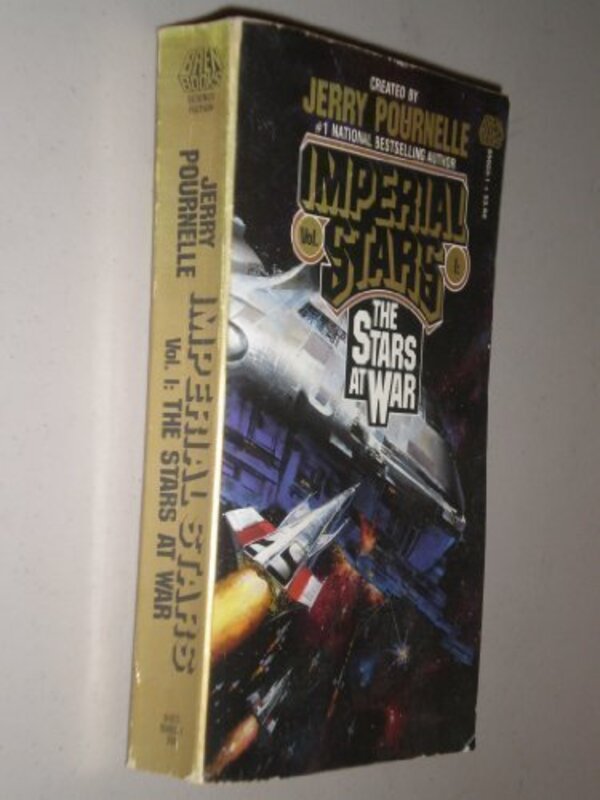 Book cover for "The Stars at War" by Jerry Pournelle