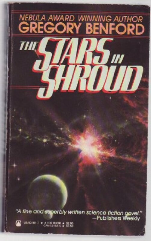 Book cover for "The Stars in Shroud" by Gregory Benford