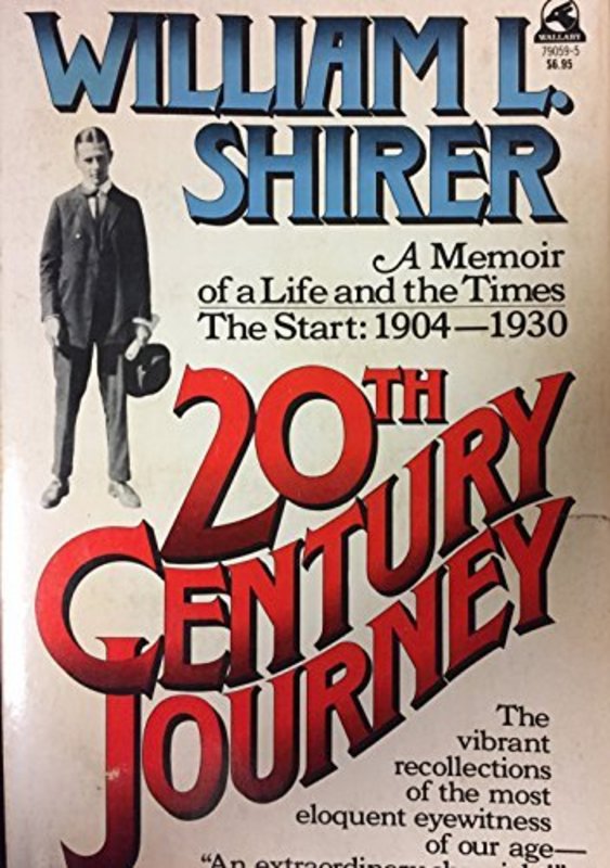 Book cover for "The Start: 1904-30" by William L Shirer