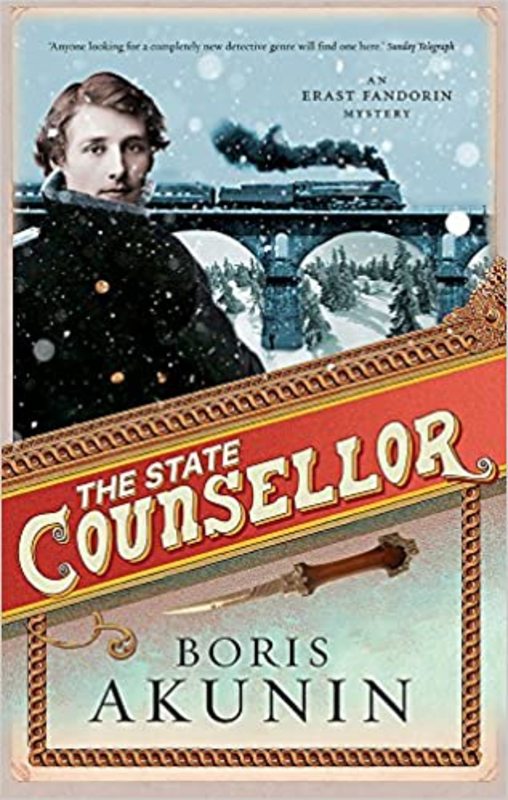 Book cover for "The State Counsellor" by Boris Akunin