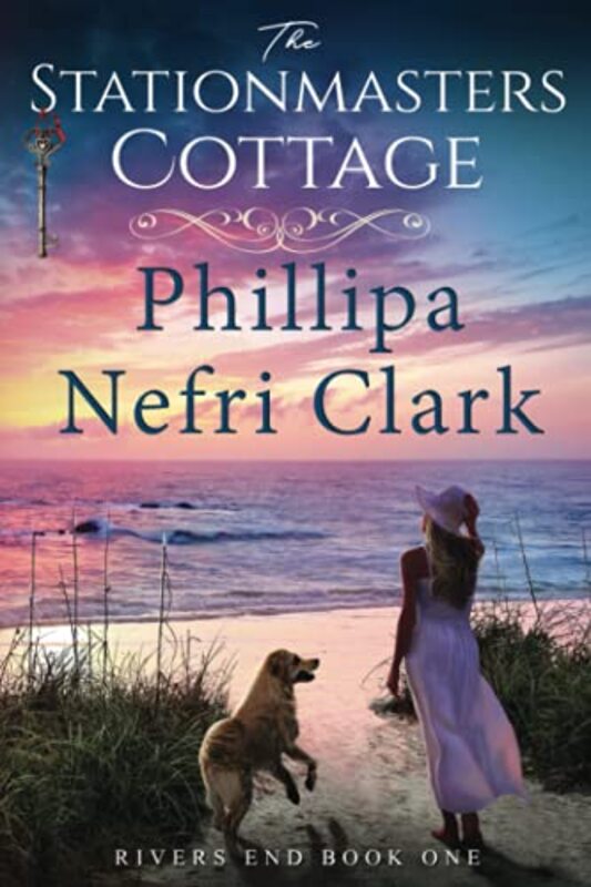 Book cover for "The Stationmaster's Cottage" by Phillipa Nefri Clark
