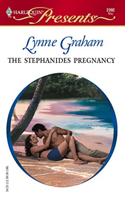 Book cover for "The Stephanides Pregnancy" by Lynne Graham