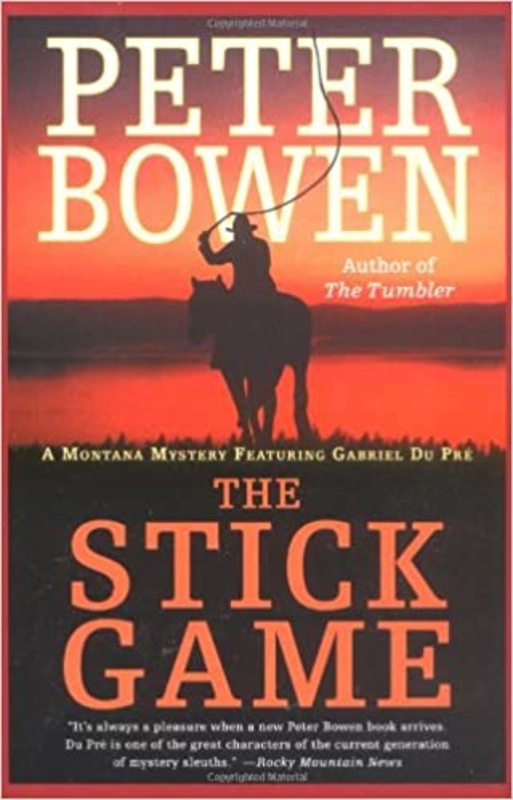Book cover for "The Stick Game" by Peter Bowen