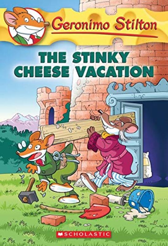 Book cover for "The Stinky Cheese Vacation" by Elisabetta Dami