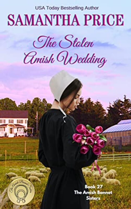 Book cover for "The Stolen Amish Wedding" by Samantha Price