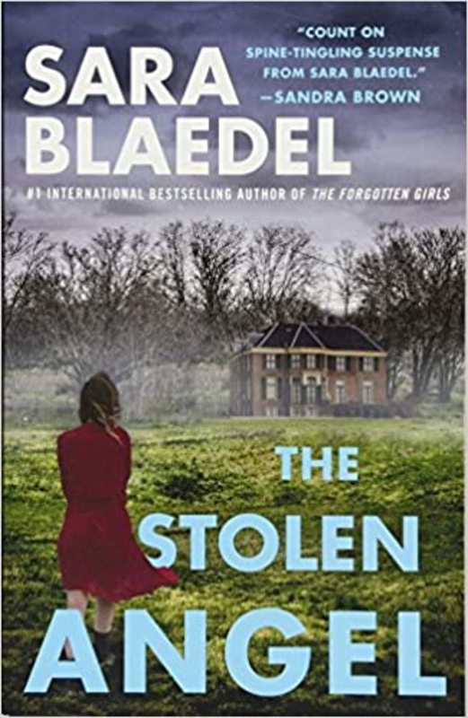 Book cover for "The Stolen Angel" by Sara Blaedel
