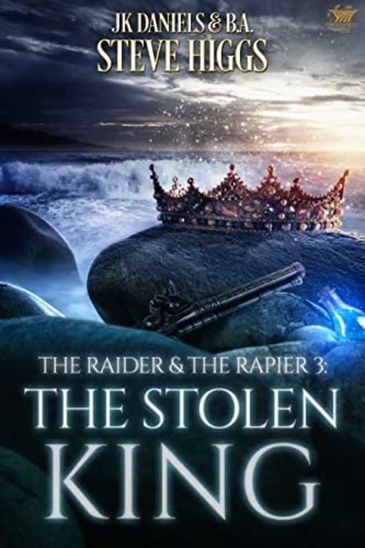Book cover for "The Stolen King" by Steve Higgs