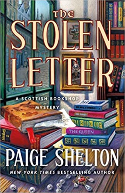 Book cover for "The Stolen Letter" by Paige Shelton