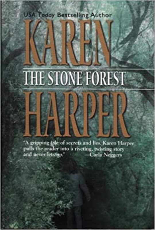 Book cover for "The Stone Forest" by Karen Harper