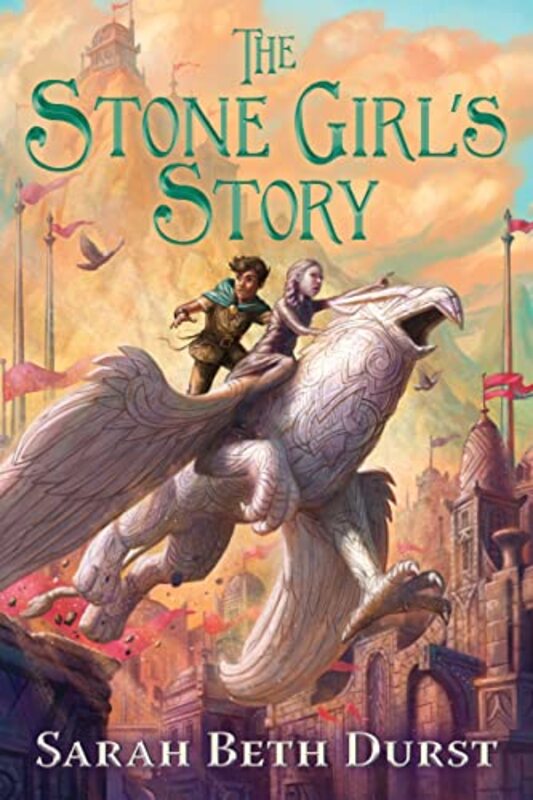 Book cover for "The Stone Girl's Story" by Sarah Beth Durst