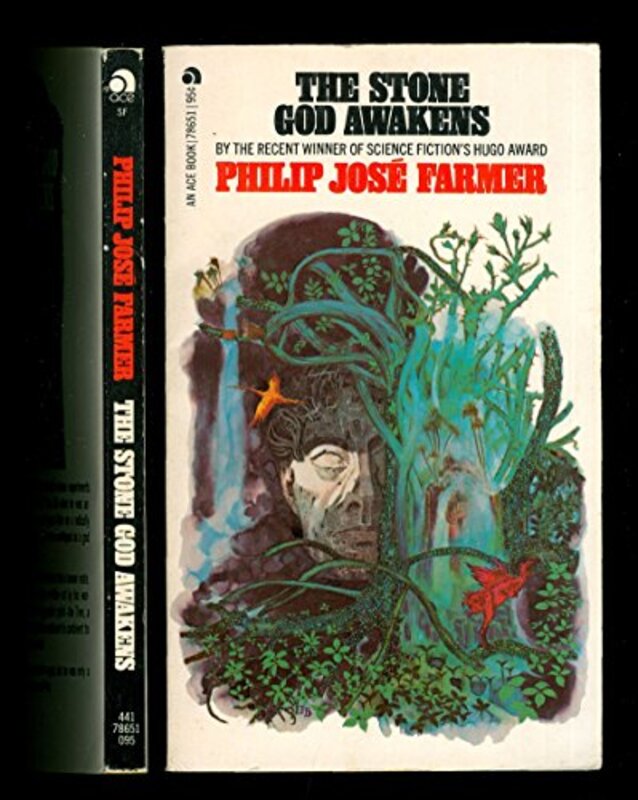 Book cover for "The Stone God Awakens" by Philip Jose Farmer