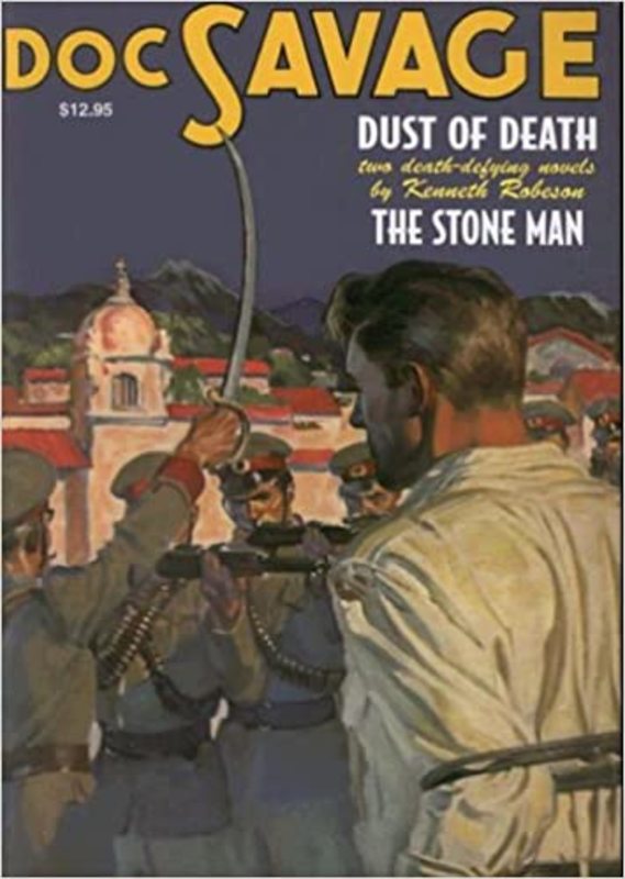 Book cover for "The Stone Man" by Lester Dent