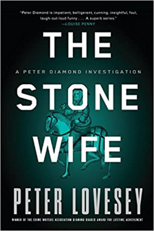 Book cover for "The Stone Wife" by Peter Lovesey