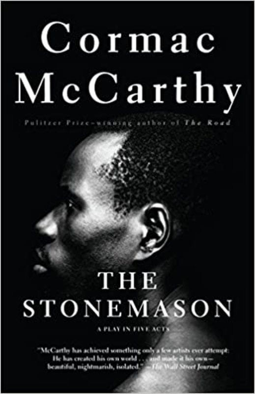 Book cover for "The Stonemason" by Cormac McCarthy