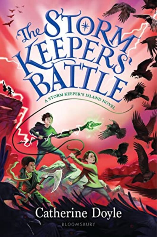Book cover for "The Storm Keepers' Battle" by Catherine Doyle