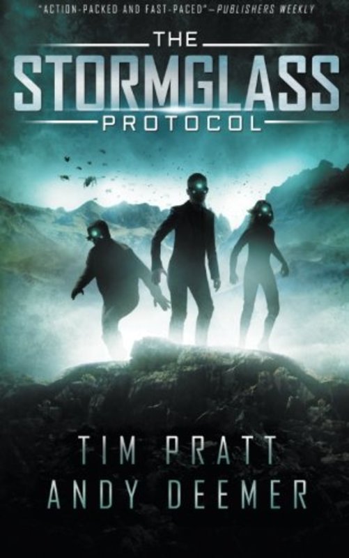 Book cover for "The Stormglass Protocol" by Tim Pratt