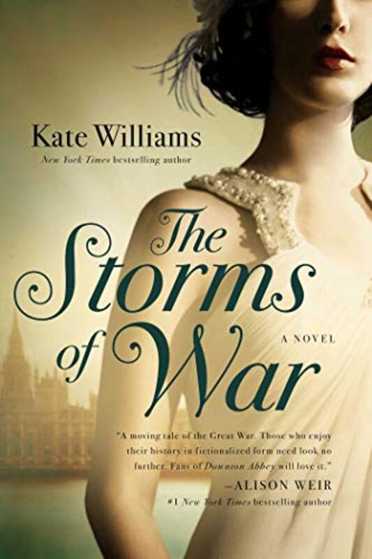 Book cover for "The Storms of War" by Kate Williams