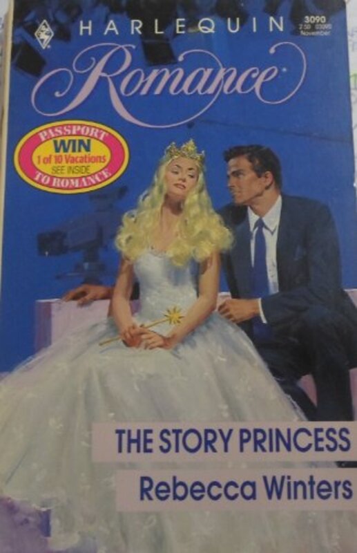 Book cover for "The Story Princess" by Rebecca Winters