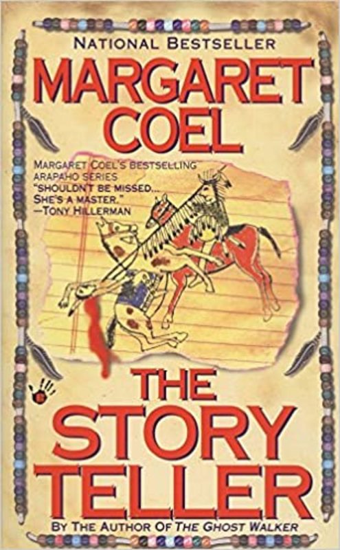 Book cover for "The Story Teller" by Margaret Coel