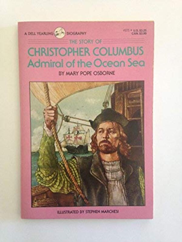 Book cover for "The Story of Christopher Columbus" by Mary Pope Osborne