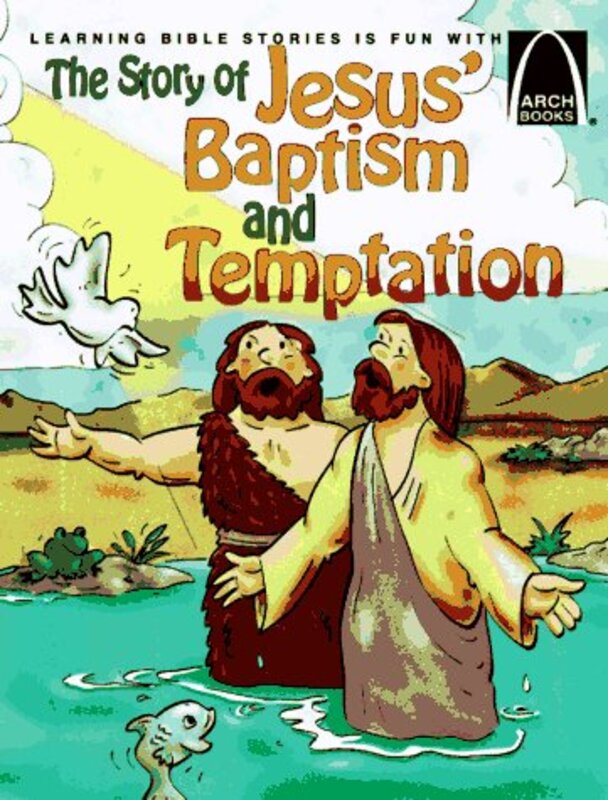 Book cover for "The Story of Jesus' Baptism and Temptation" by Bryan Davis