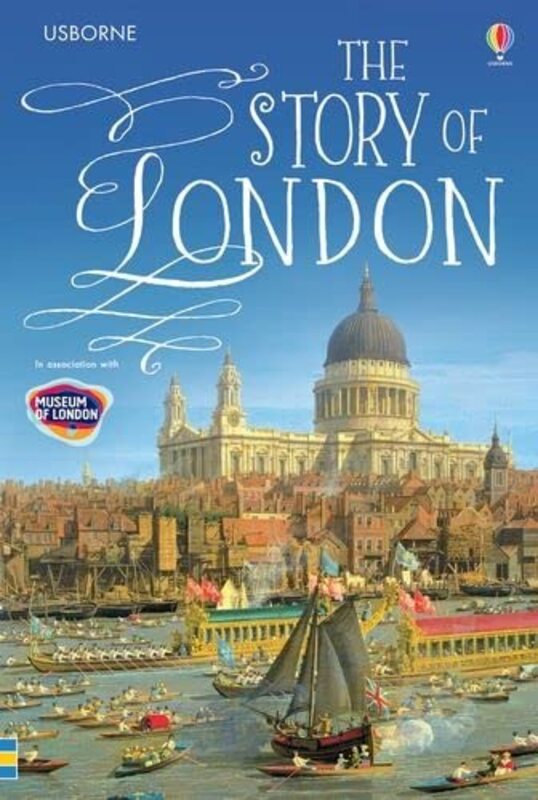 Book cover for "The Story of London" by Rob Lloyd Jones